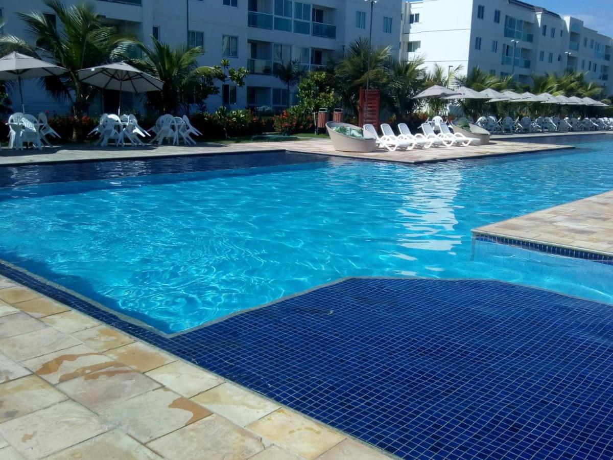 Flat Excelente Em Porto De Galinhas Palm Village Acqua Frente Para As Piscinas Exterior foto