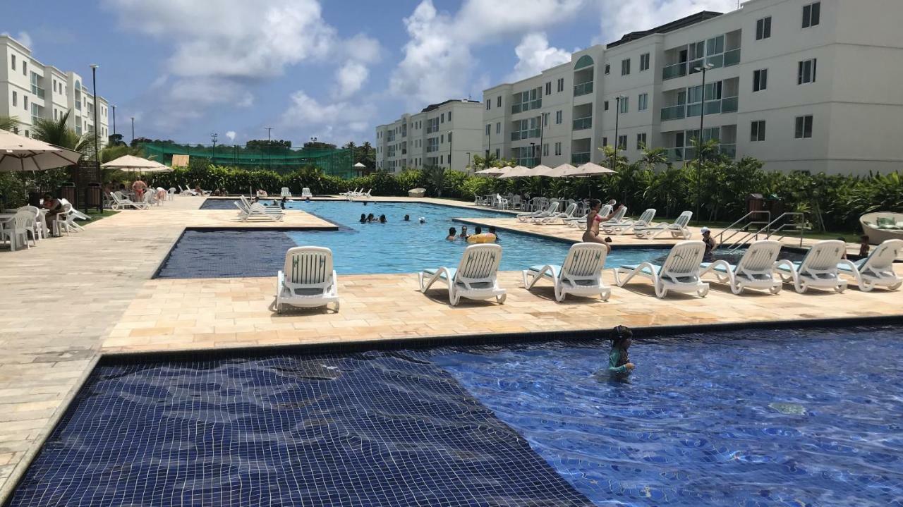 Flat Excelente Em Porto De Galinhas Palm Village Acqua Frente Para As Piscinas Exterior foto