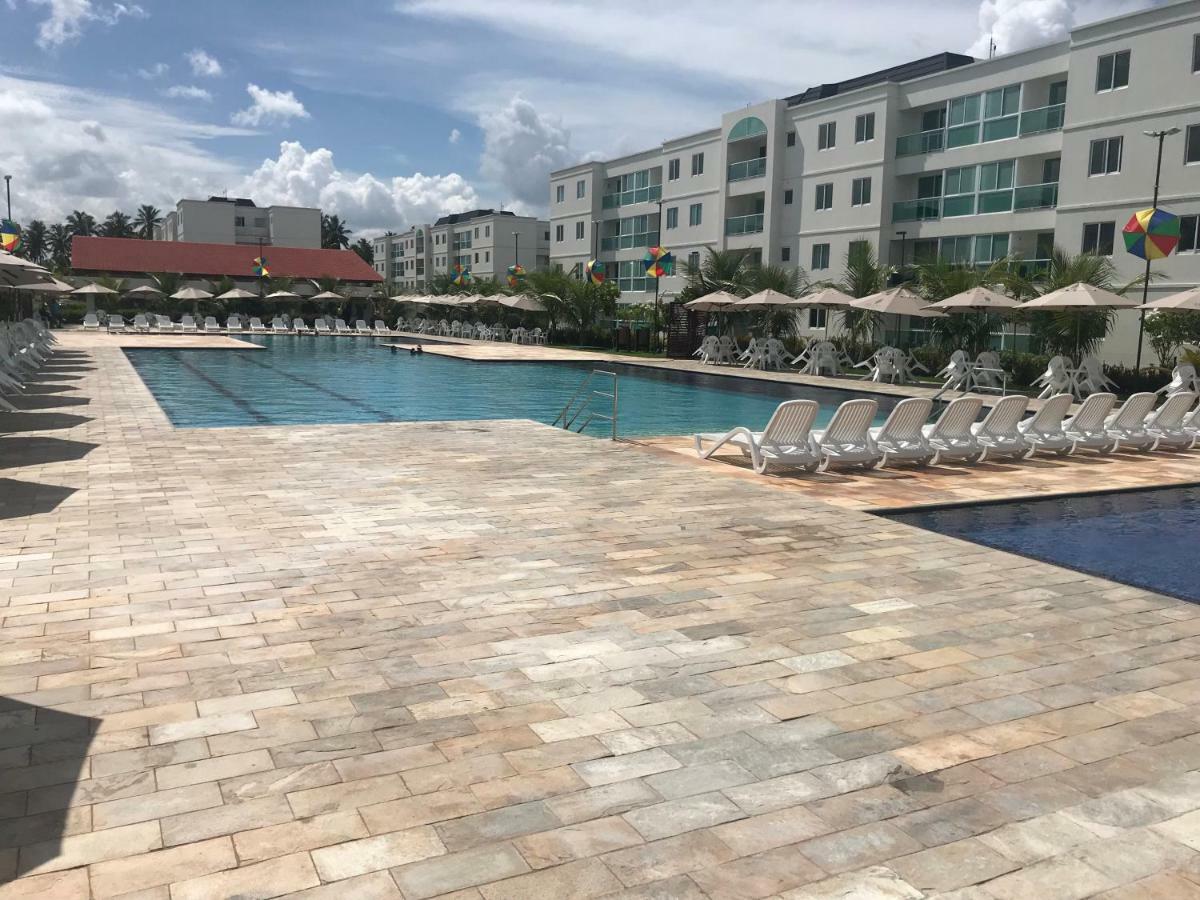 Flat Excelente Em Porto De Galinhas Palm Village Acqua Frente Para As Piscinas Exterior foto