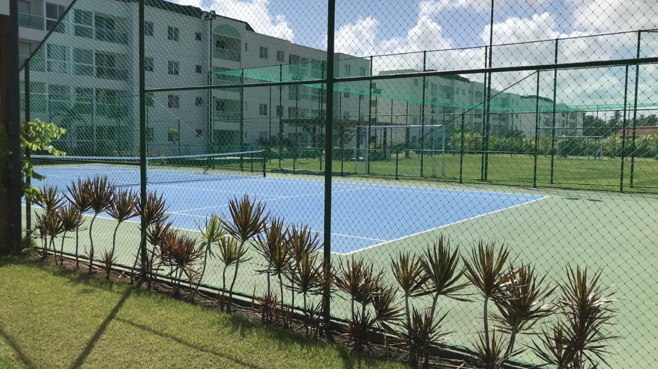 Flat Excelente Em Porto De Galinhas Palm Village Acqua Frente Para As Piscinas Exterior foto
