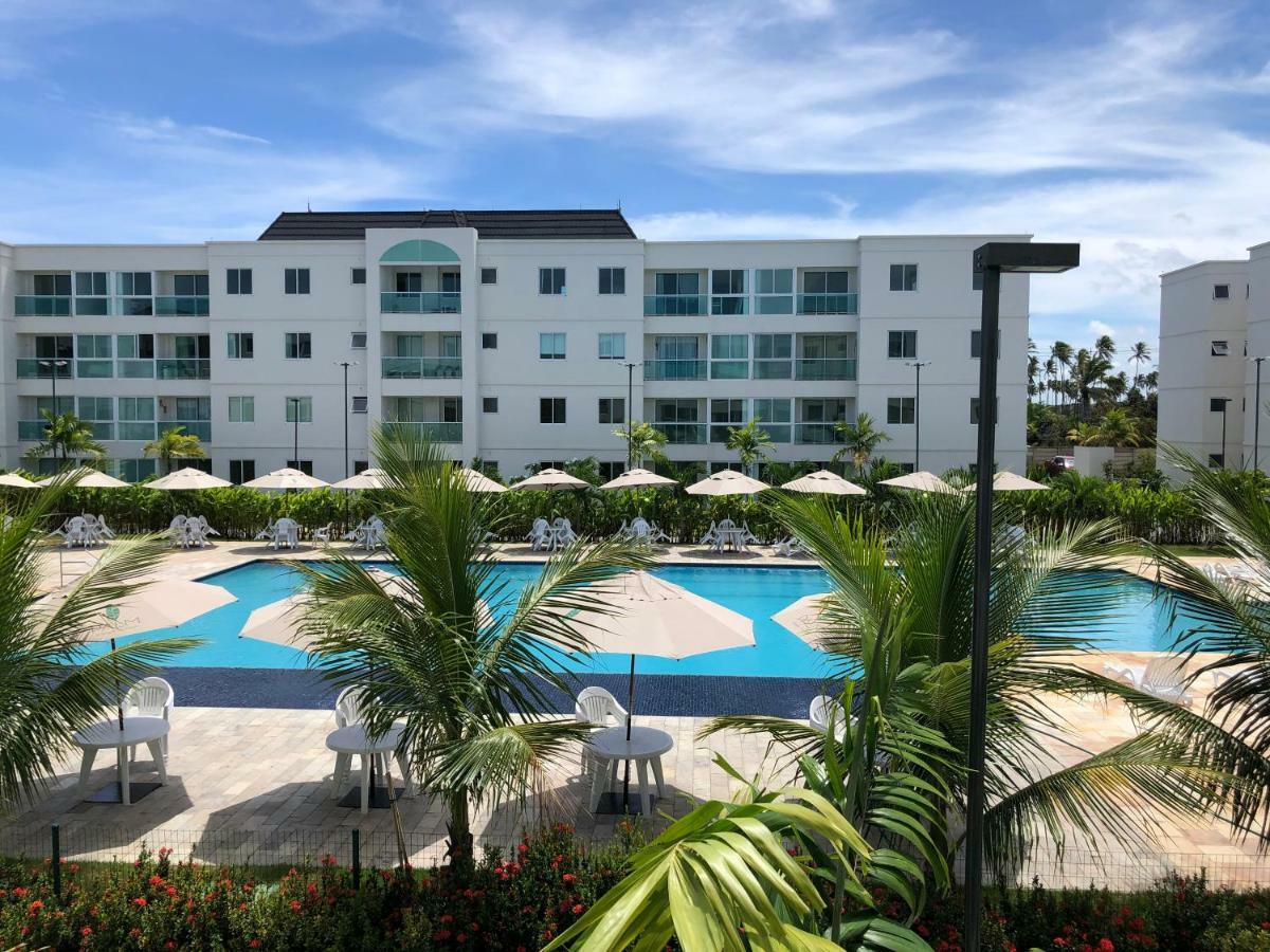 Flat Excelente Em Porto De Galinhas Palm Village Acqua Frente Para As Piscinas Exterior foto