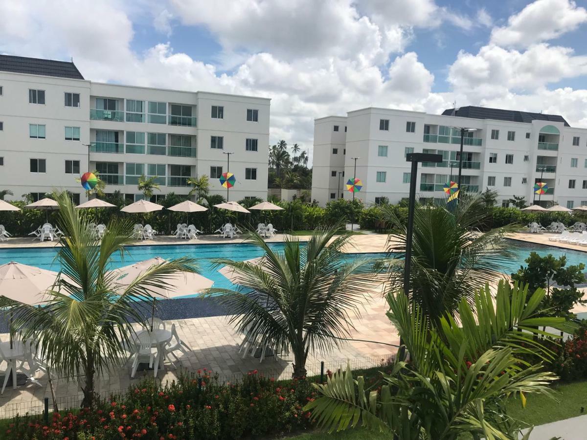 Flat Excelente Em Porto De Galinhas Palm Village Acqua Frente Para As Piscinas Exterior foto